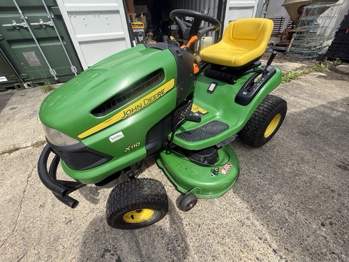 John deere x110 automatic ride - deere,