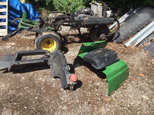 John deere ride mower - on, parts
