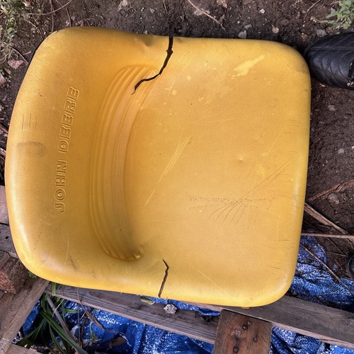 John deere ride mower seat - john, on