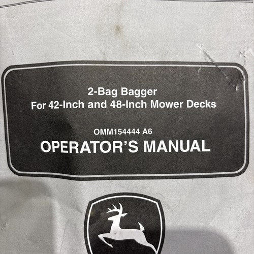 John deere 2bag collection - deere,