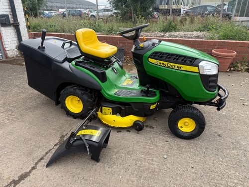 John deere x166r ride - john,